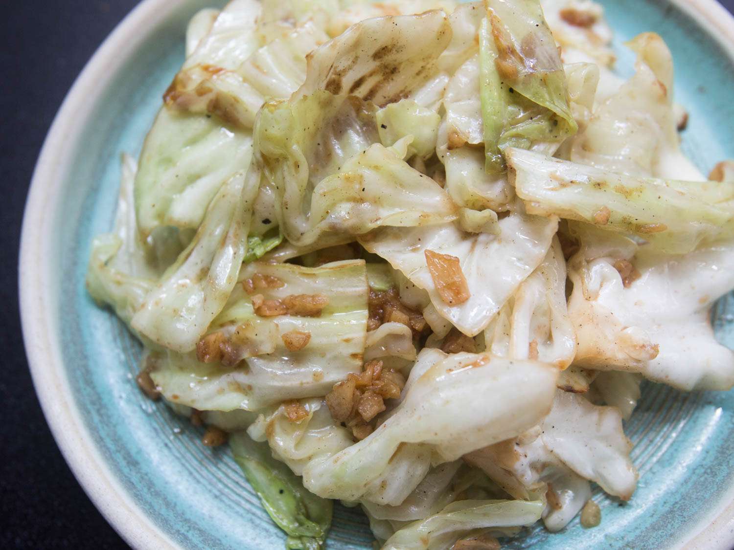 Galam Plee Pad Nam Pla (Thai Stir-Fried Cabbage With Fish Sauce and Garlic) Recipe