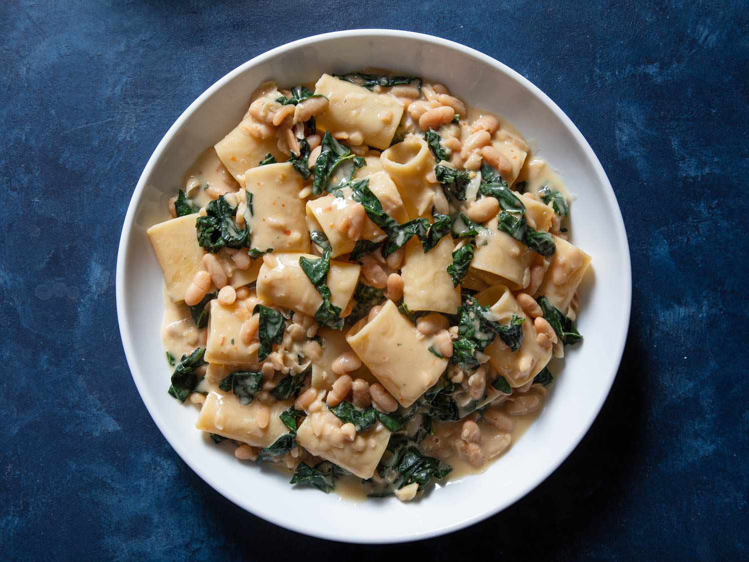 Pasta With Beans and Greens Recipe