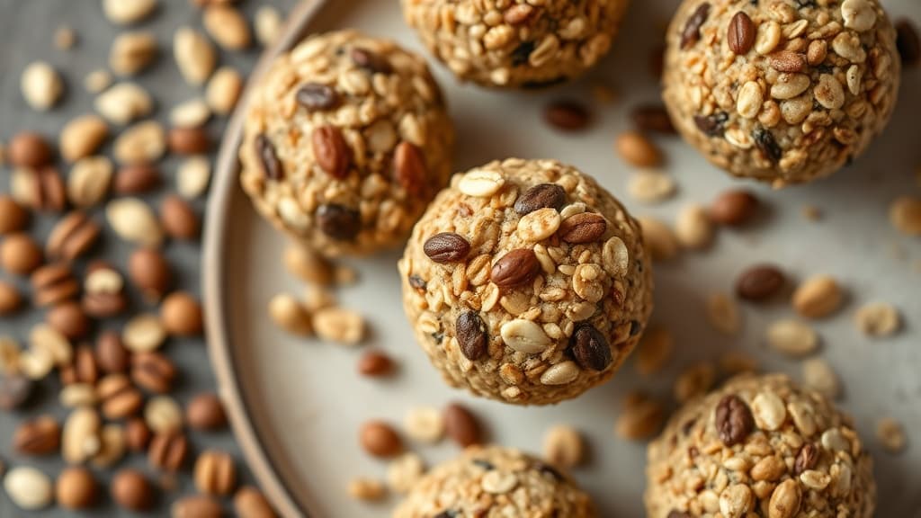 Hearty Seed & Oat Breakfast Bites
